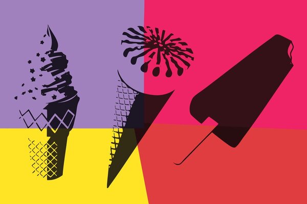 Slika ljetni pop art