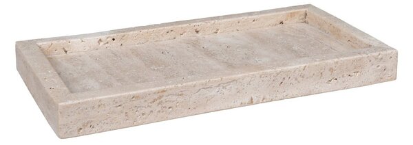 Kameni ukrasni pladanj 15x30,5 cm Travertine – House Nordic
