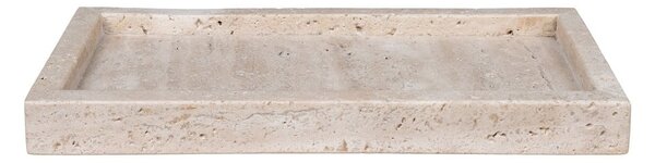 Kameni ukrasni pladanj 15x30,5 cm Travertine – House Nordic