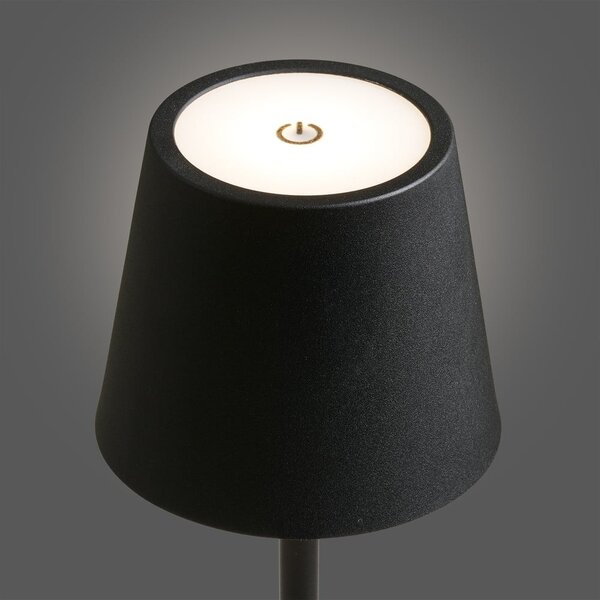 Crna LED stolna lampa (visina 37 cm) Bradford – House Nordic
