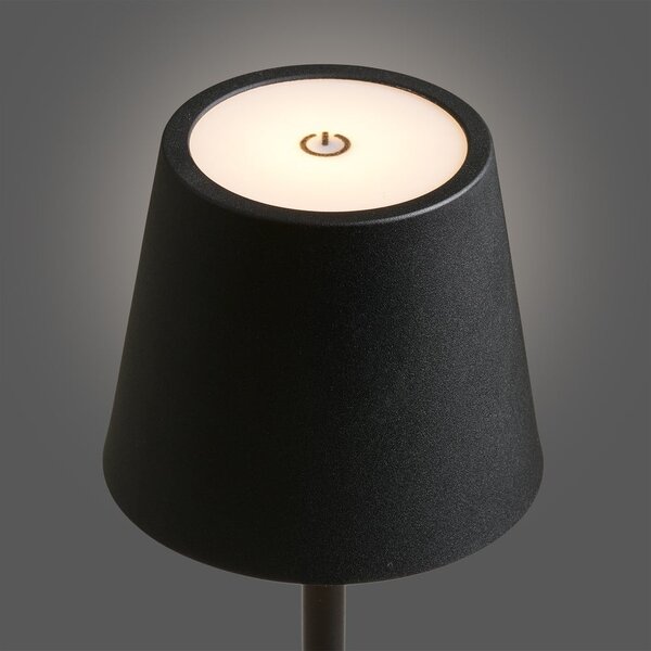 Crna LED stolna lampa (visina 37 cm) Bradford – House Nordic