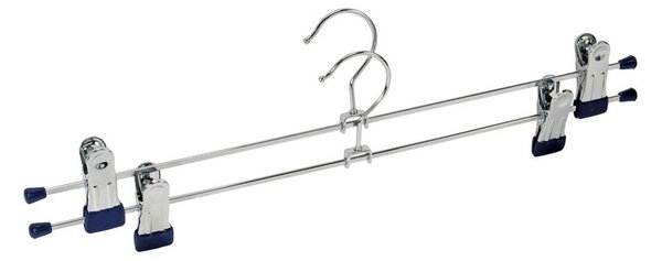 Set s 2 vješalice za odjeću s kvačicama Wenko Hanger Snap Long