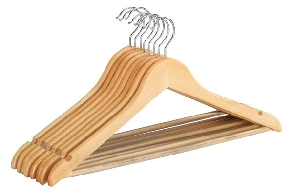 Set s 8 drvenih vješalica za odjeću Wenko Shaped Hanger Eco