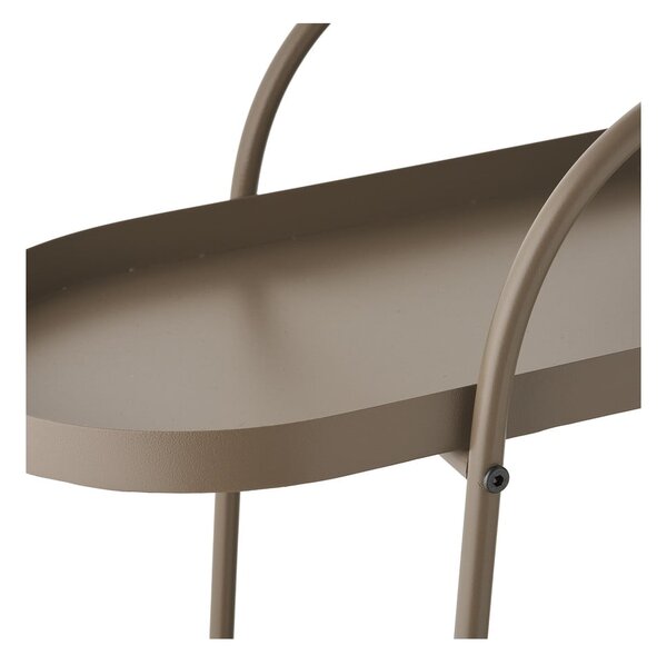 Metalna kolica za posluživanje na kotačima 27,5x60 cm Empoli – House Nordic