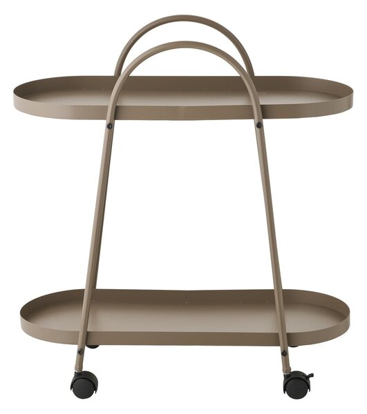Metalna kolica za posluživanje na kotačima 27,5x60 cm Empoli – House Nordic