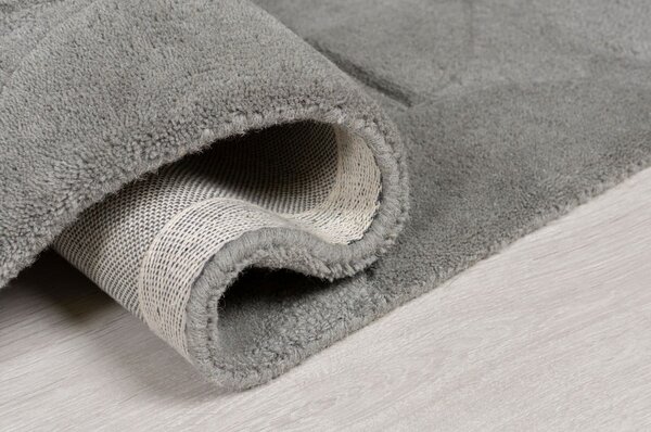 Sivi vuneni tepih Flair Rugs Gigi, 120 x 170 cm