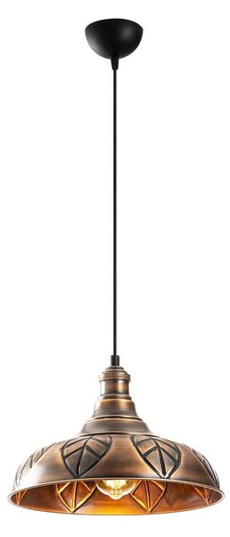 Viseća svjetiljka u brončanoj boji s metalnim sjenilom ø 31 cm Chandelier – Opviq lights