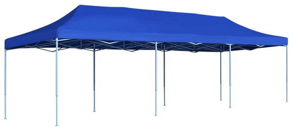 VidaXL Sklopivi šator za zabave 3 x 9 m plavi
