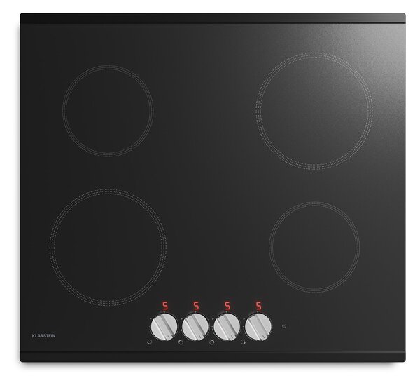 Klarstein Kochheld indukcijska ploča za kuhanje | Elegantna i snažna | 4 zone za kuhanje | 7200 W | 60 cm