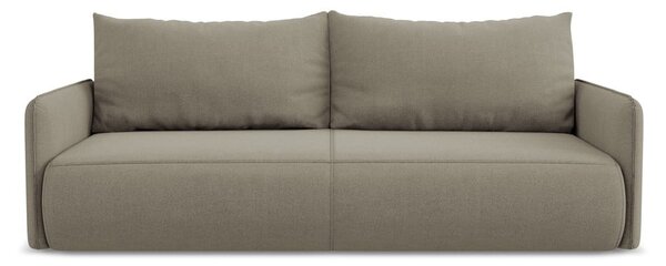 Bež sklopiva/s prostorom za odlaganje sofa 216 cm Nanea – Makamii