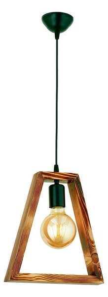 Viseća svjetiljka od grabovog drveta Geometrik Triangle
