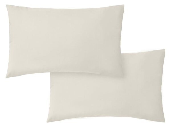 Jastučnice u setu 2 kom od pamučnog perkala 50x75 cm Cotton Percale – Bianca