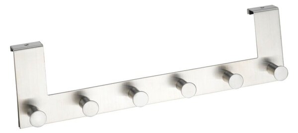 Metalna vješalica za vrata srebrne boje 39 cm Celano - Wenko