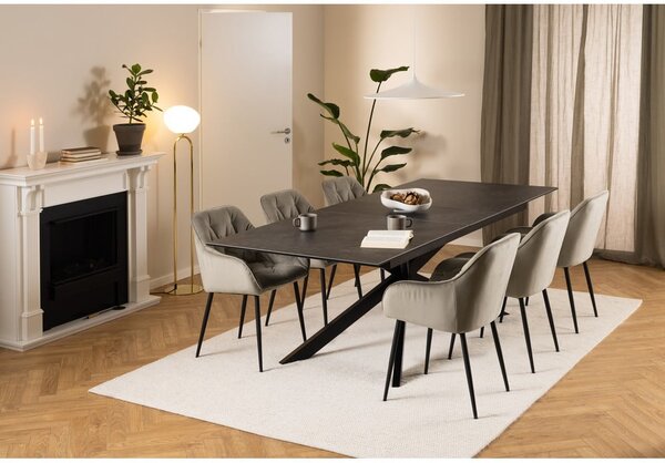 Proširiv blagovaonski stol keramički 100x240 cm Irwine – Actona
