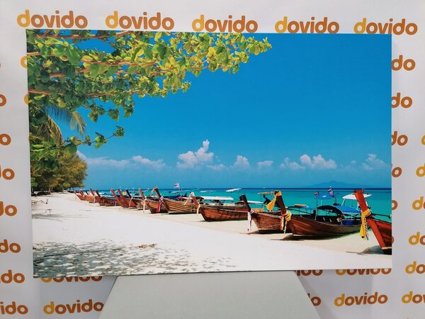 Slika bijela pješčana plaža na otoku Bamboo