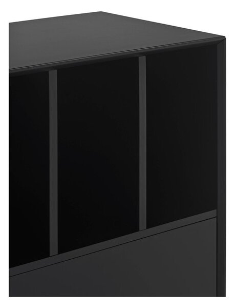 Crna komoda 166x98x45 cm Platt – Teulat
