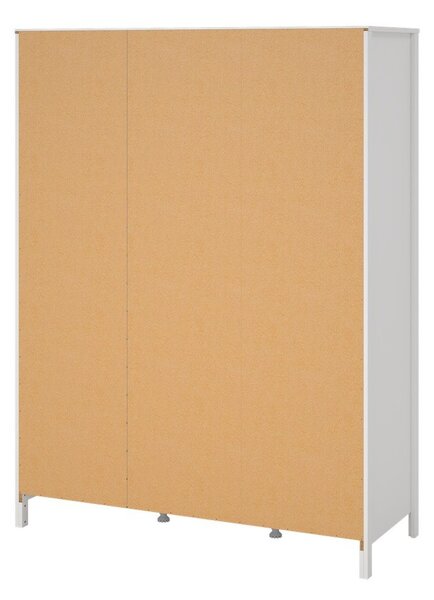 Bijeli ormar s ogledalom 150x199x58 cm Madrid – Tvilum