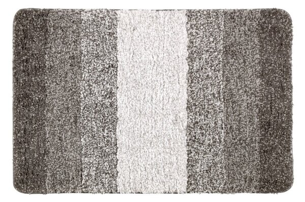Smeđe-bež kupaonski tepih Wenko Luso, 60 x 90 cm