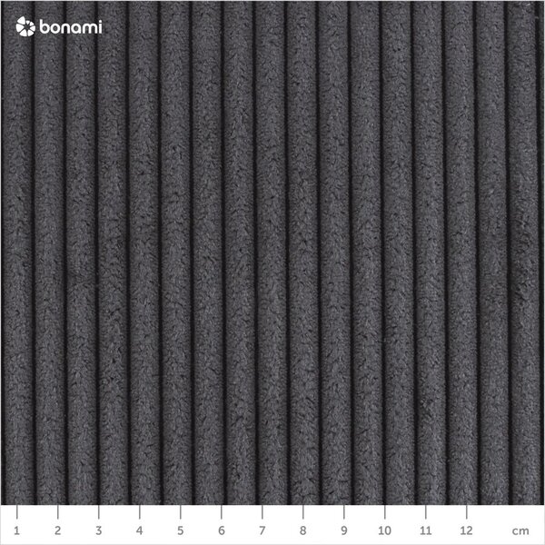 Tamno siva sklopiva sofa od samta 195 cm Nona – Makamii