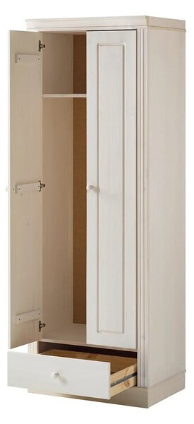 Bijeli ormar od masivnog bora 65x180 cm Anita – Støraa