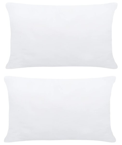 VidaXL Punjenja za jastuke 2 kom 50 x 30 cm bijela