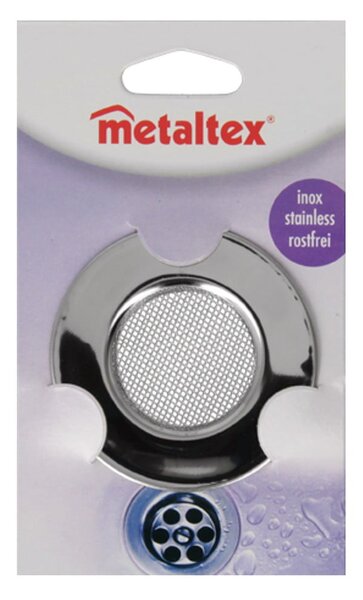 Mrežica za odvod od nehrđajućeg čelika Metaltex, ø 7,5 cm