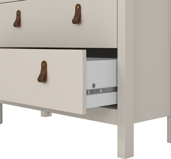 Sivo-bež vitrina 78x199x33 cm Madrid – Tvilum
