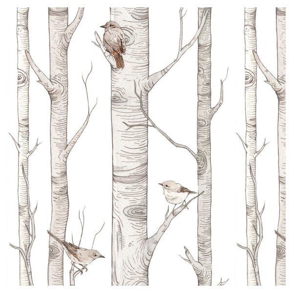 Papirna dječje tapete 50 cm x 280 cm Scandinavian Forest – Dekornik