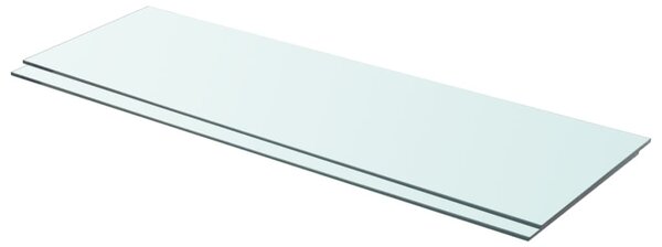 VidaXL Ploče za police 2 kom staklene prozirne 90 x 30 cm