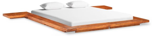 VidaXL Okvir za japanski futon-krevet od bagremovog drva 140 x 200 cm