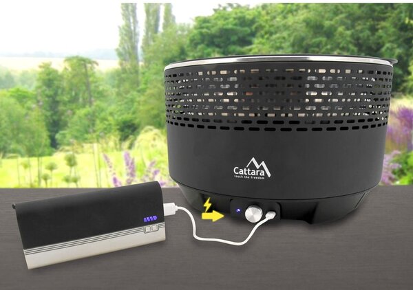 Stolni roštilj na drveni ugljen Cattara Keg, ø 30 cm