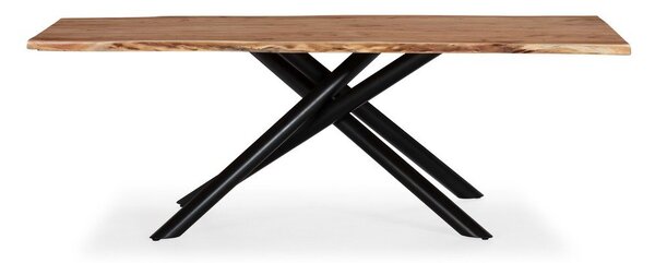 Blagovaonski stol od masivnog bagrema 100x220 cm Anuri – MOME