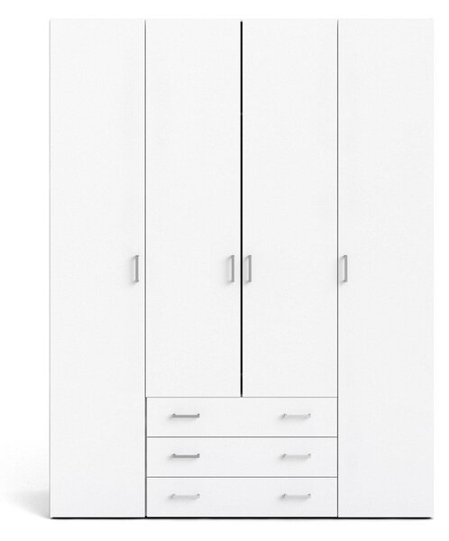 Bijeli ormar 154x200 cm Space – Tvilum