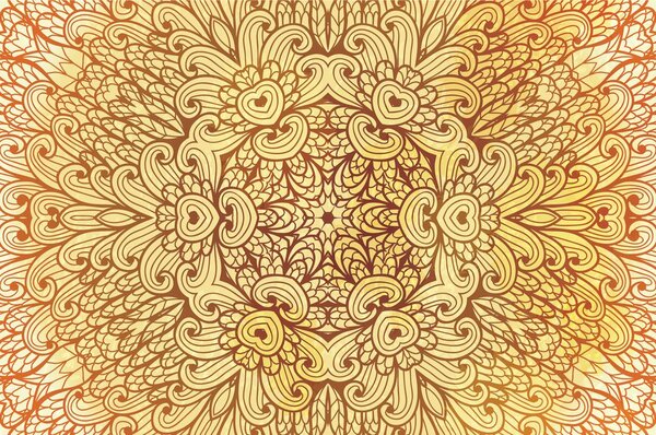 Tapeta zlatna etnička Mandala