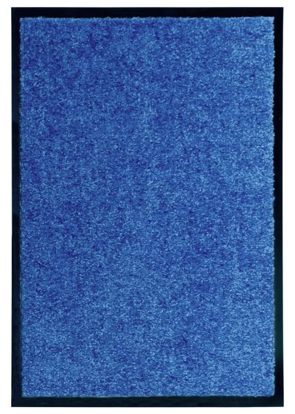 VidaXL Otirač perivi plavi 40 x 60 cm