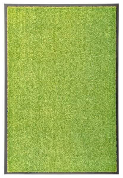 VidaXL Otirač perivi zeleni 60 x 90 cm