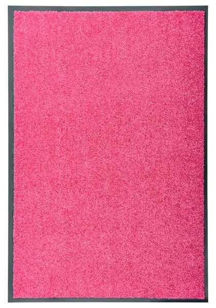 VidaXL Otirač perivi ružičasti 60 x 90 cm