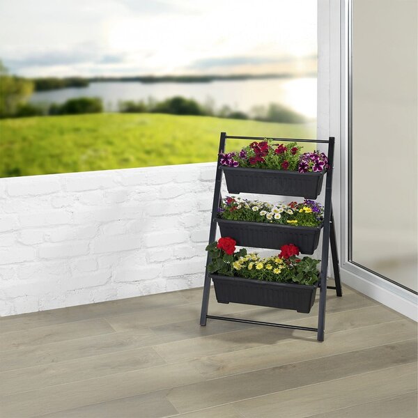 Metalni stalak za tegle za cvijeće (visina 85 cm) Vertical – Maximex