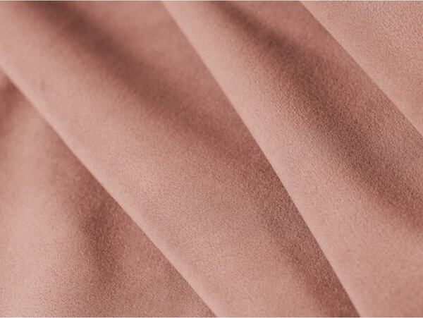 Ružičasta baršunasti sklopiva sofa 206 cm Kemi – Cosmopolitan Design
