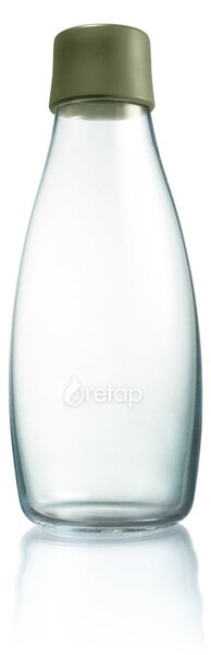 Tamnozelena staklena boca s doživotnom garancijom, ReTap 500ml