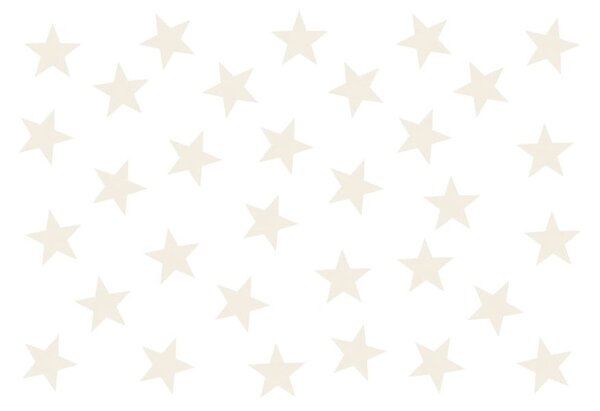 Tapeta velikog formata Artgeist Beige Stars, 400 x 280 cm