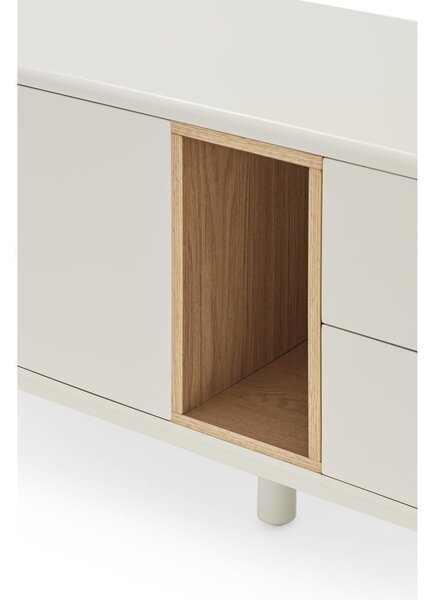 Krem TV komoda 180x56x40 cm Corvo – Teulat