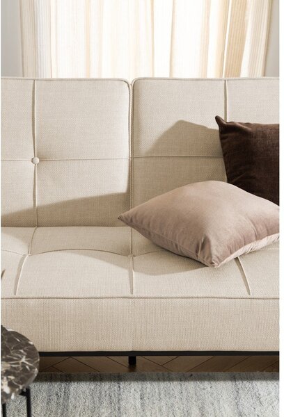 Bež sklopiva sofa 198 cm Perugia – Actona