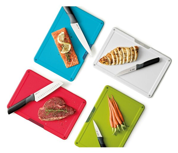 Set noževa za rezanje i držač 10x32 cm Folio Icon Plus – Joseph Joseph