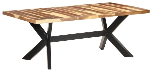 VidaXL Blagovaonski stol 200 x 100 x 75 cm od masivnog drva s premazom