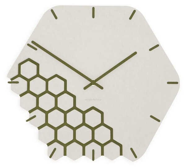 Zidni sat Luxhora Fragmenta White 11 boja kazaljki