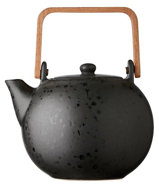 Crni čajnik od kamenine Bitz Basics, 1,2 l