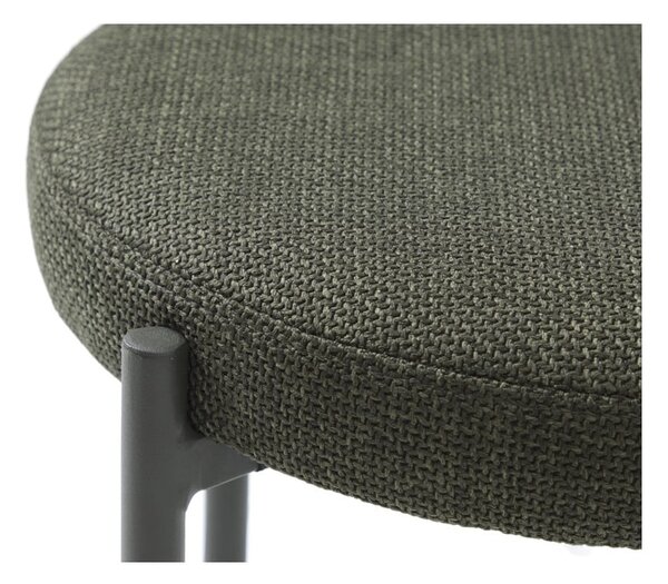 Kaki zeleni metalni stolac Pelican – Unique Furniture