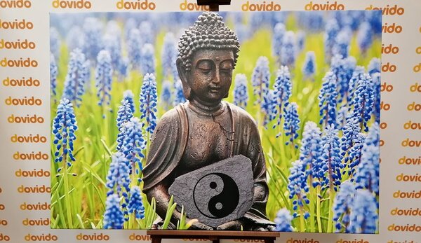 Slika jin i jang Buddha