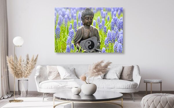 Slika jin i jang Buddha